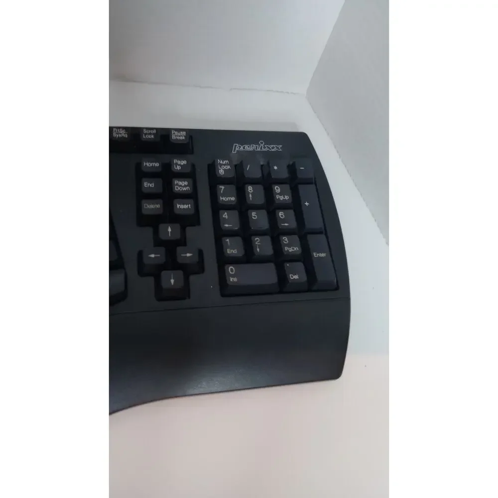 Perixx Ergonomic Wired USB Keyboard Gray KU-9938 / 98915